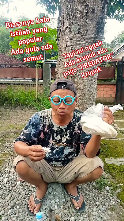 Paijo si predator KRUPUK, dimana ada KRUPUK di situ ada Paijo😁 #shorts #fypシ゚viral #komediringan