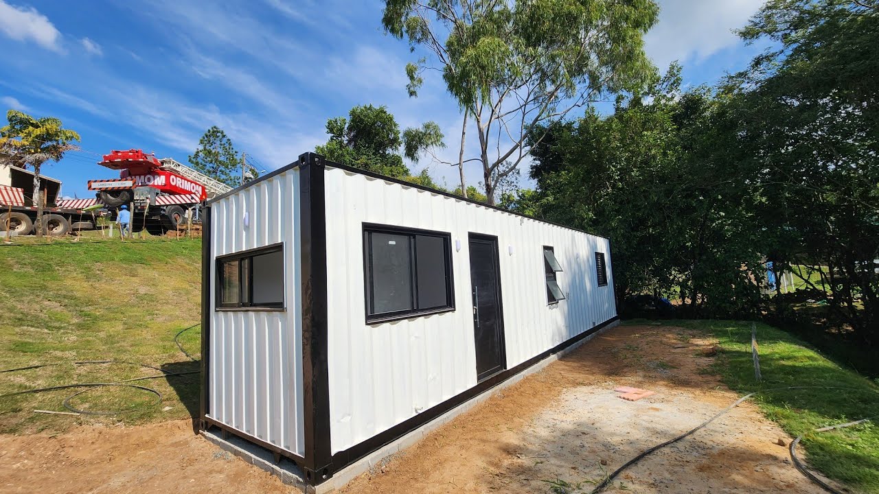Mais uma Casa Container entregue! 🏡♻️ Azul Containers - YouTube