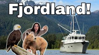 Liveaboard cruisers explore Canada's MOST SPECTACULAR wilderness paradise...Fjordland! [MV FREEDOM]