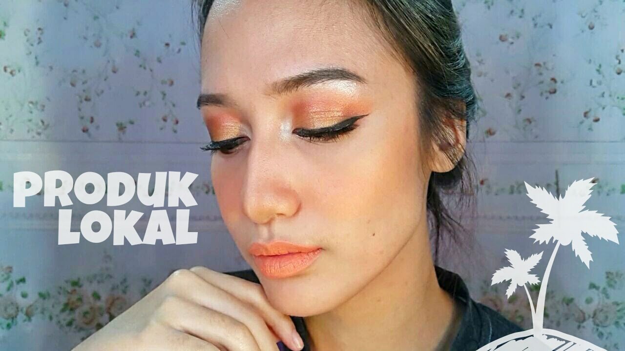 Makeup Menggunakan Produk Lokal Indonesia Vionitta Wijaya YouTube