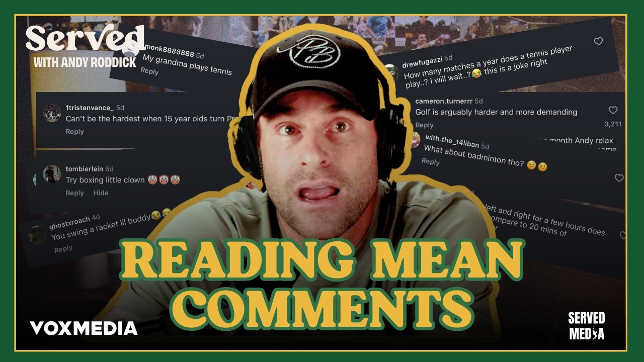 Roddick Reacts: Your Comments on His Best Athletes Take