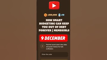 HOW SMART BUDGETING CAN KEEP YOU OUT OF DEBT FOREVER | MEMEGIRLS #memefi #code