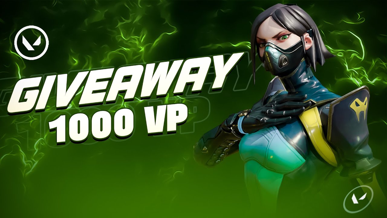1000 Valorant Points Giveaway FREE SKINS for Valorant Giveaway How to