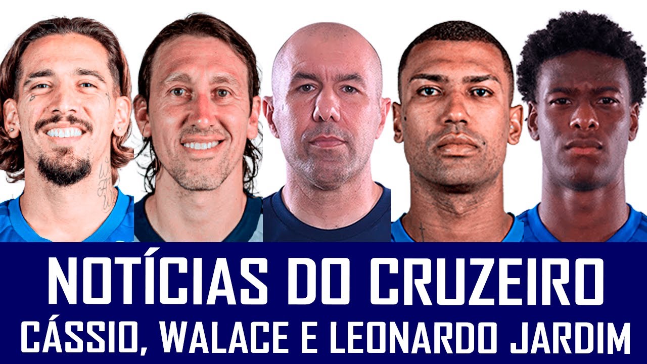 NOTÍCIAS DO CRUZEIRO: CÁSSIO TREINA, WALACE NO VASCO? E JARDIM SE APRESENTA NO FLAMENGO