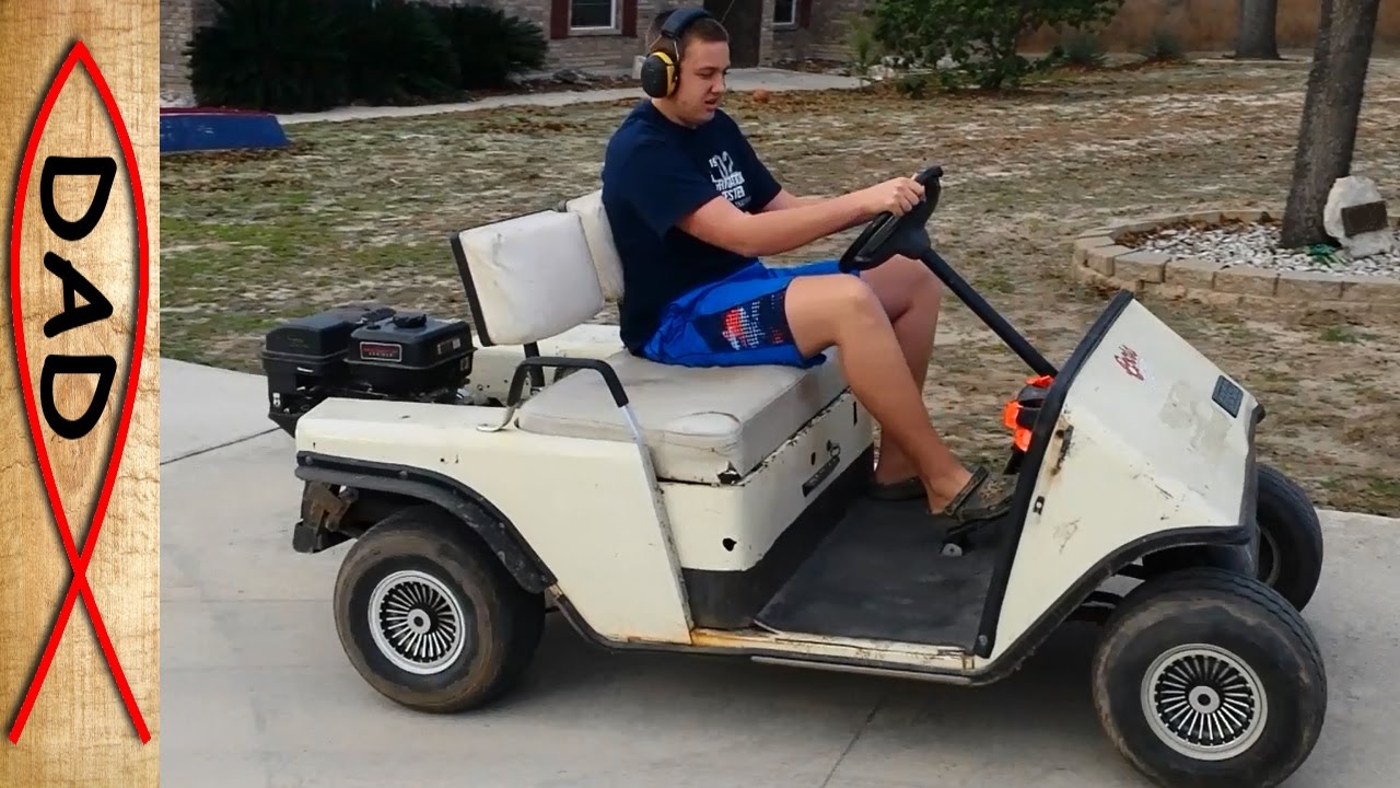 ezgo petrol golf buggy