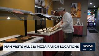 Man visits all 228 Pizza Ranch locations