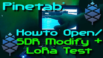 Opening Pinetab + Add SDR Modification!