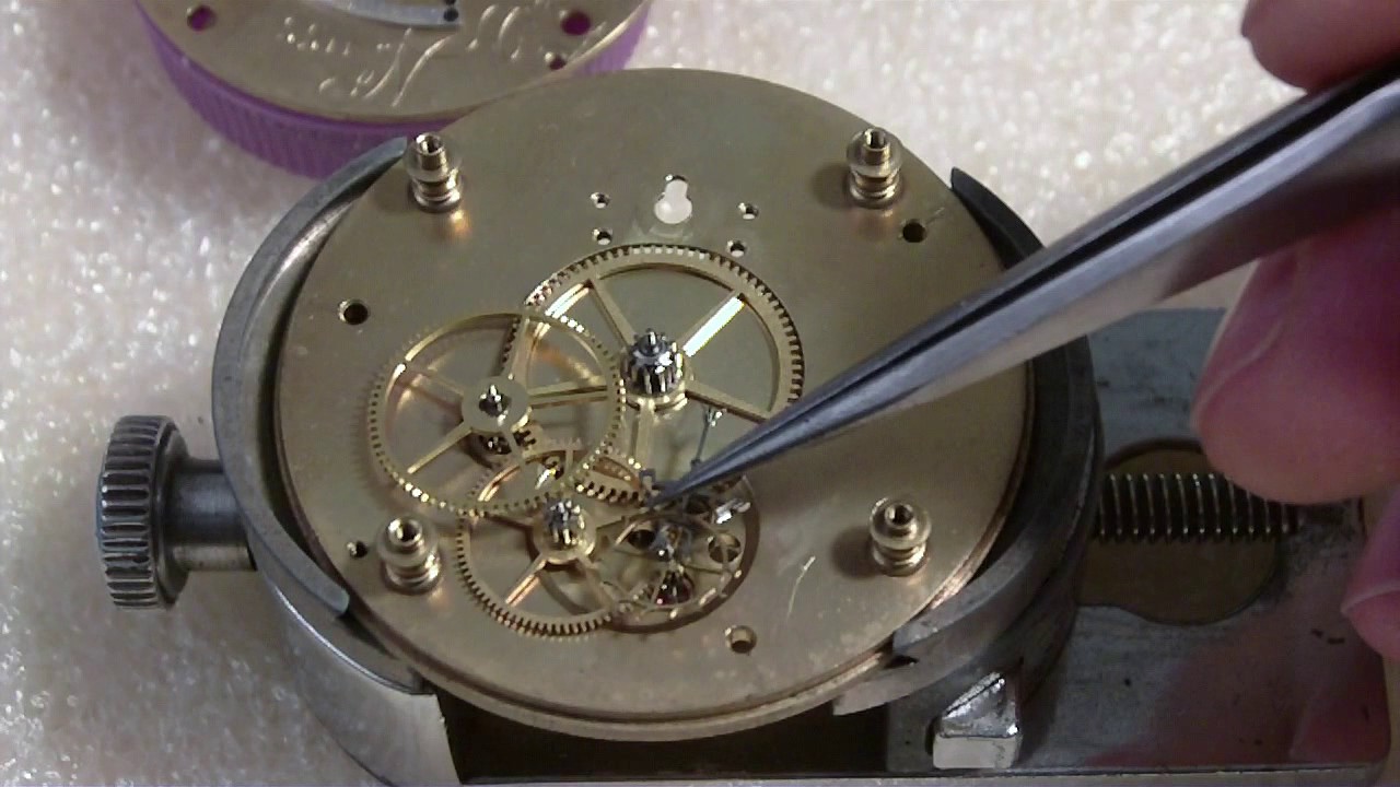 How I assemble a pocket watch, Elgin National Watch Co. YouTube
