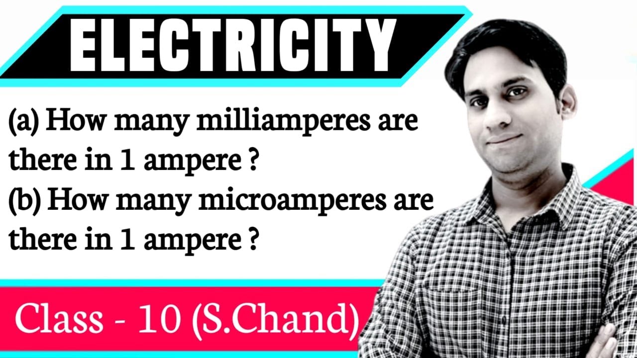 How Many Milliamperes Are There In 1 Ampere b How Many Microamperes How Many Milliamperes Are There In 1 Ampere b How Many Microamperes