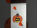Cute Little Ladybug 🐞 Drawing Step by Step for Beginners | Kids Drawing #shorts