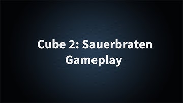 Cube 2 : Sauerbraten Gameplay (on Ubuntu)