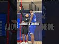 Dybantsa showed out at the 2026 AWS NBA Draft Combine 🤩