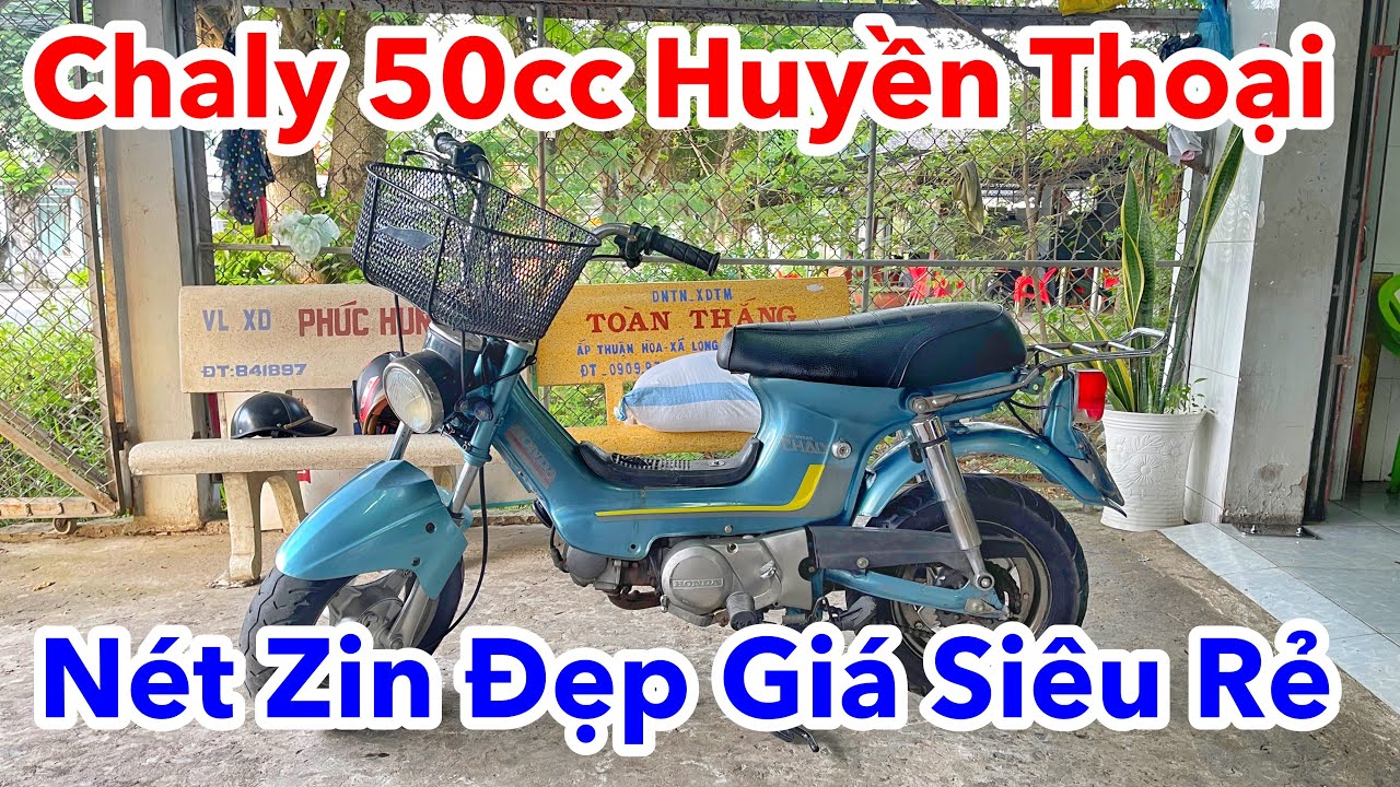 Bán Xe Honda Chaly 50Cc Cũ Nét Zin Đẹp Giá Siêu Rẻ - #Xecutiengiang2021 -  Youtube