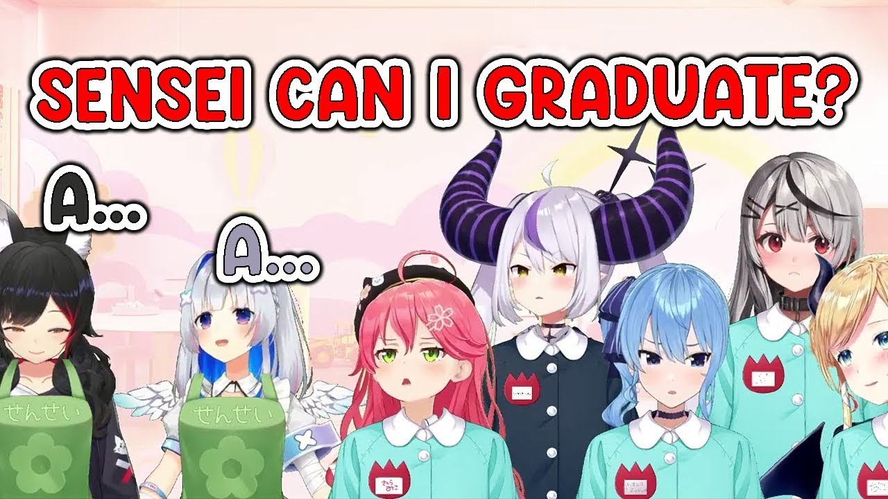 The excitement of Hololive Kindergarten in its third year and Miko who still hasn't graduated yet