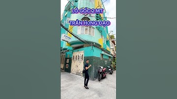 Bán nhà góc 2 mặt tiền trần hưng đạo ngay phố bùi viện. #batdongsan #nhadep #bannhaquan1