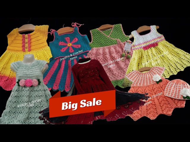 Cute Baby Frock Knitting : 6M to 1Yr ( बहुत ही मस्त बेबी फ्रॉक Hindi mai !!  ) || Knitting Hindi || - YouTube