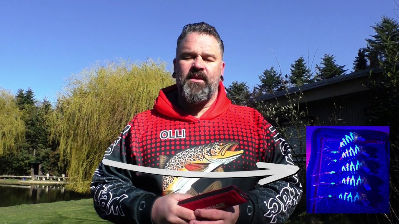 Forellen angeln mit Spoons... UV macht heute den Unterschied...