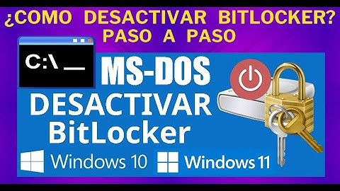 BITLOCKER Parte #6 - Desactivar proteccion con Proceso por Lotes CMD | SOPTECO