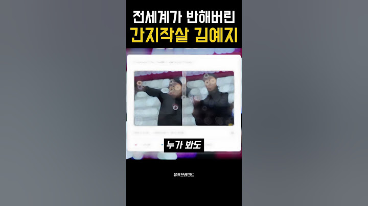 전세계가 반한 간지 작살 김예지 사격 선수 #유머 #웃긴영상 #파리올림픽