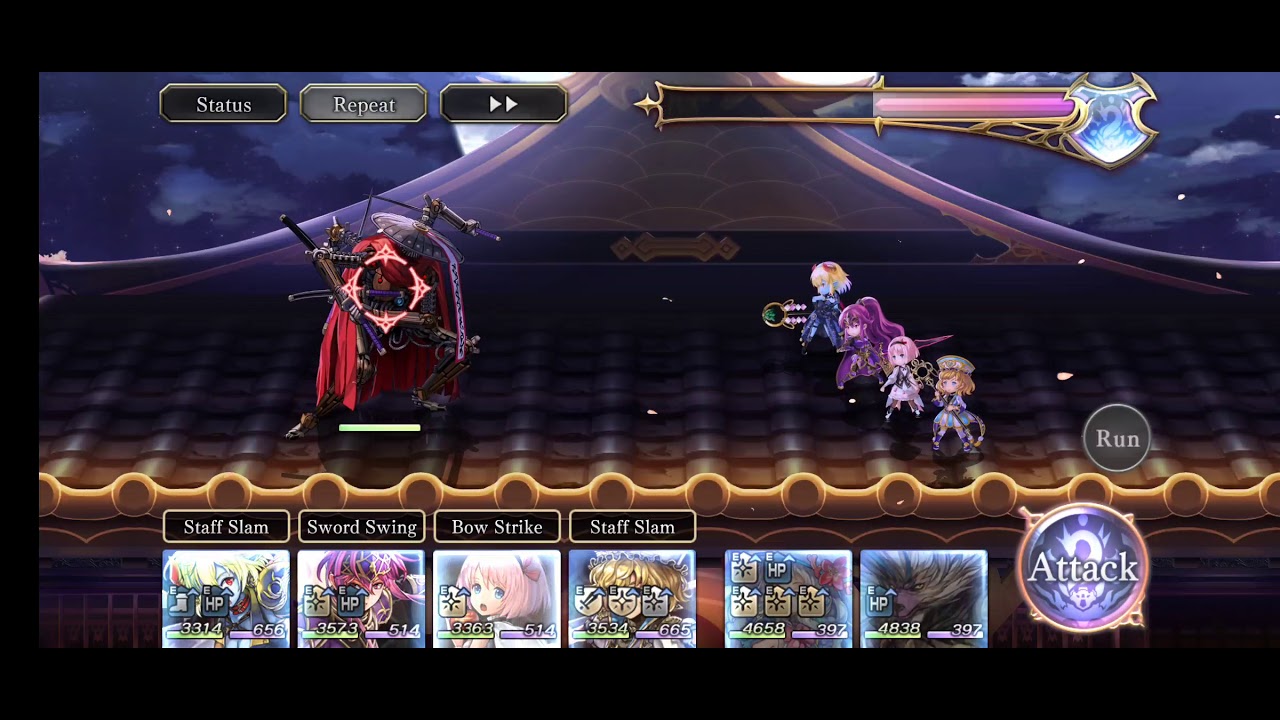 Another Eden Present Garulea Continent Boss Karakuri