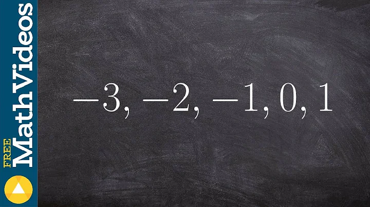 Learn how to determine the rule given the first five terms of a sequence