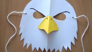 Eagle Mask 🦅🦅// Origami ideas // How to make Eagle mask 🦅🦅🦅