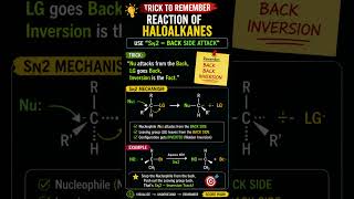 SN2 Reaction Trick 🔥 | Backside Attack in 30 Seconds | Haloalkanes & Haloarenes | Class 12 Chemistry