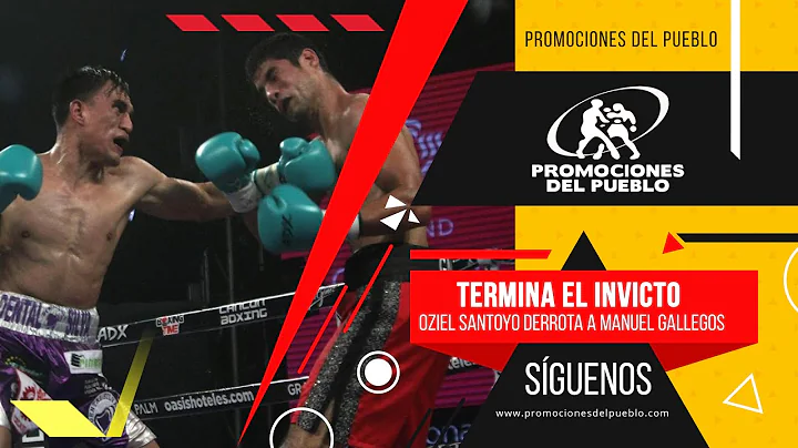 Oziel Santoyo vs Manuel Gallegos