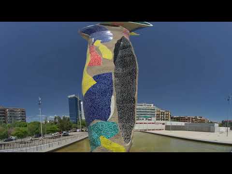 20210518 PARC JOAN MIRÓ DONA I OCELL BARCELONA 360º