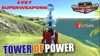 red alert 2 - yuris revenge | 1 IRAQ vs 7 superweapons | armageddon map