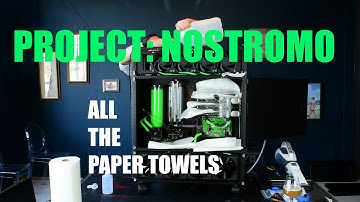 Nostromo: 5960X, 3x 980Ti, Custom WC, Rampage V -- Part 4 (Loop Planning, Filling, and Testing)