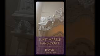 Marble mandir installation done #sumitmarblehandicraft #indiancraftsmanship #homedecor