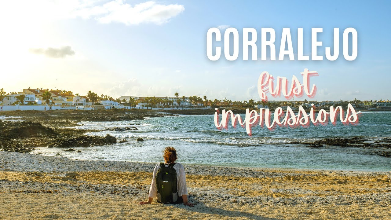 Corralejo 2022 - Beach, food and a wild stingray! VLOG