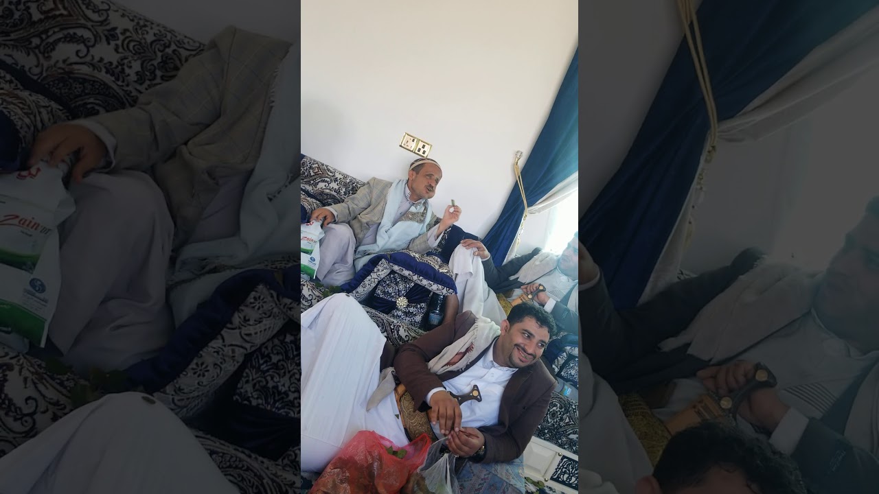 اشاعر علي ناصر الحداد في بيت الشيخ محمدعلي فارع المار تنن