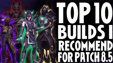 Top 10 Builds I Recommend Starting For New Players In Patch 8.5 Part 2 | Last Epoch Builds