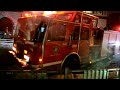 MONTREAL FIRE TRUCK 298 RESPONDING FROM STATION 27 