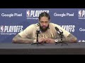 Brandon Ingram postgame; Pelicans lost to the Suns in Game 6