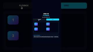 Flexbox vs Grid in css #shorts #coding #programming