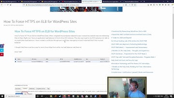 How To Force HTTPS on ELB for WordPress Sites AWS
