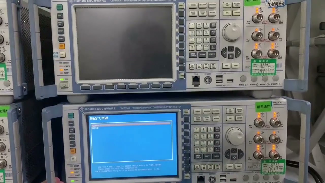 In stock selling 2nd hand R&S CMW500 Sideband Radio Communication Tester from Germany 2