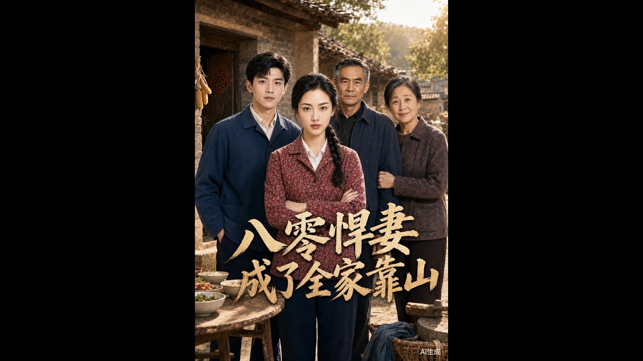 【一口气看完】《八零悍妻成了全家靠山》#短剧 #AI短剧 #逆袭 #drama #爽剧 #鲨鱼先生