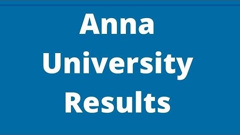 anna university 2021 result published 2nd sem