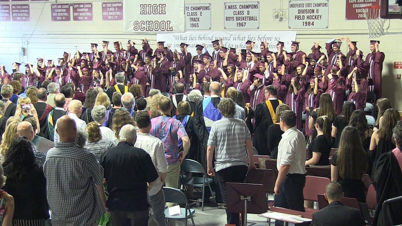 Rockport High School Graduation Ceremony June 7, 2019 YouTube