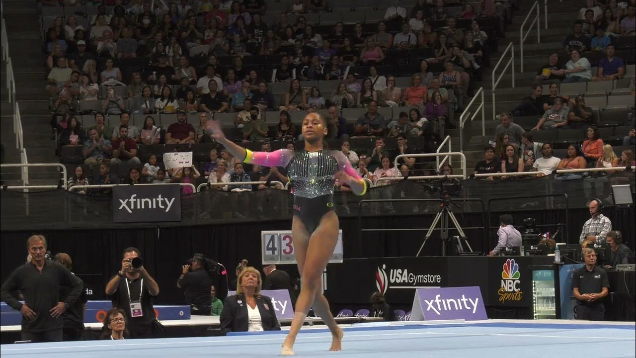 Skye Blakely Floor Exercise 2023 Xfinity U.S. Championships