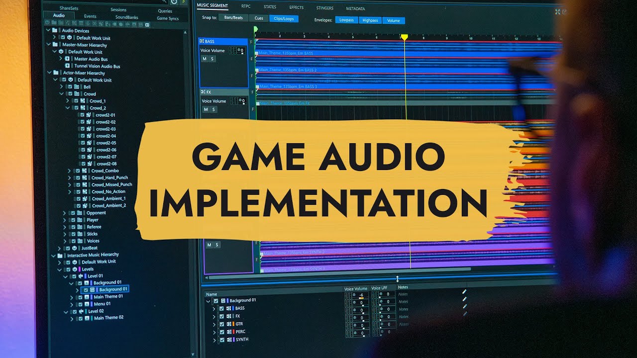 game audio implementationGame Audio Implementation | Wwise, FMOD & MetaSounds