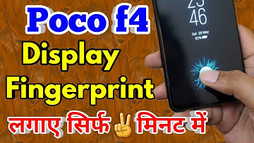 how to display fingerprint lock poco f4 | poco f4 me display fingerprint lock kaise lagaye