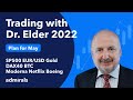 Dr. Alexander Elder 2022 / Plan for May / Indicators / SP500 EURUSD Gold BTC Netflix Moderna Boeing