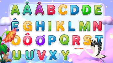 Bảng chữ cái tiếng việt | Bé học bảng chữ cái | Bảng chữ cái