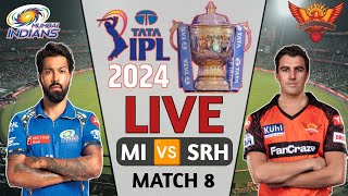 Фото MUMBAI INDIANS VS SUNRISERS HYDERABAD LIVE MATCH TODAY | MI VS SRH LIVE SCORE | SRH VS MI LIVE IPL