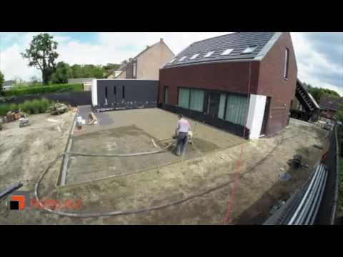 Video: Hoe maak ik een betonnen terras?